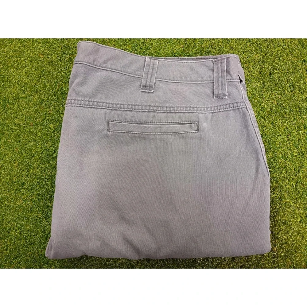 Wrangler Cargo‎ Shorts Mens 42 Gray Cotton Relaxed Fit Utility Outdoor